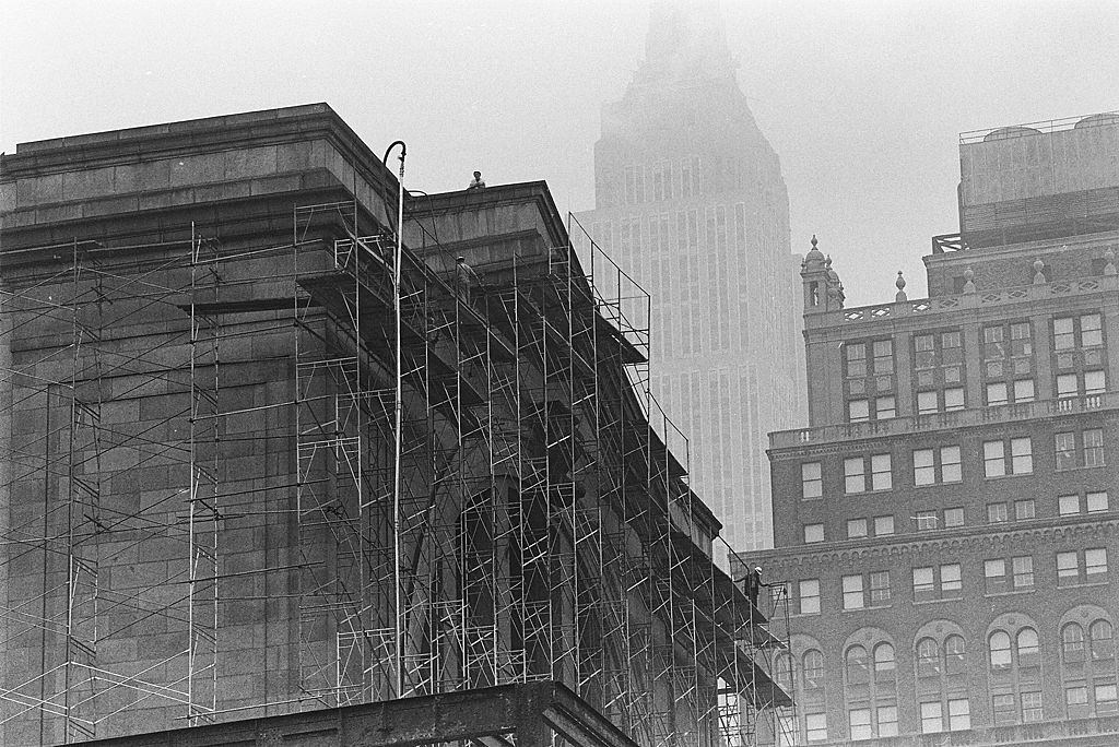 #95 Penn Station during the demolition.