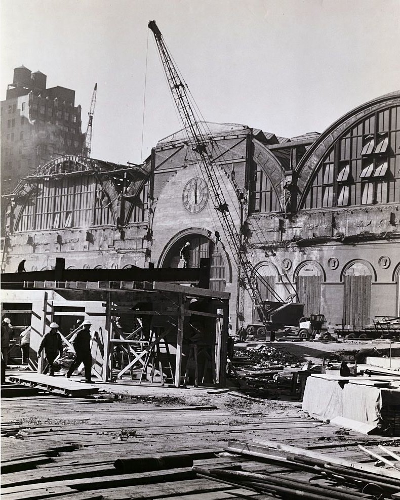 #104 Demolition of Pennsylvania Railroad Station at Penn Plaza