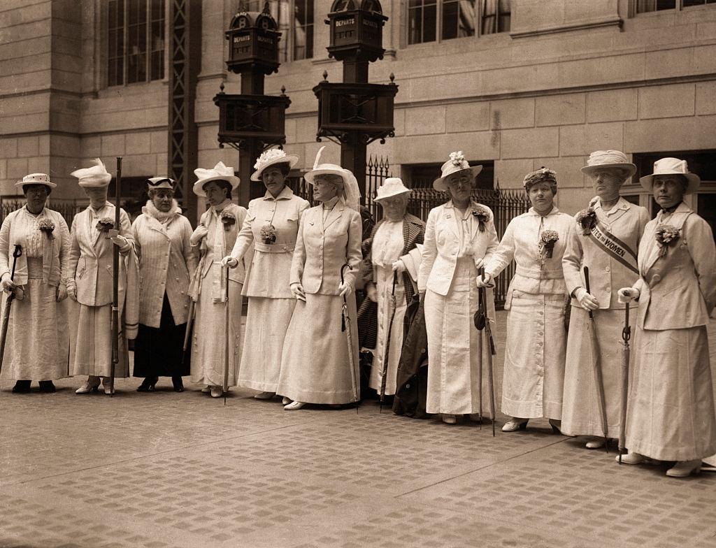 #65 Suffragists at Pennsylvania Station, 1915