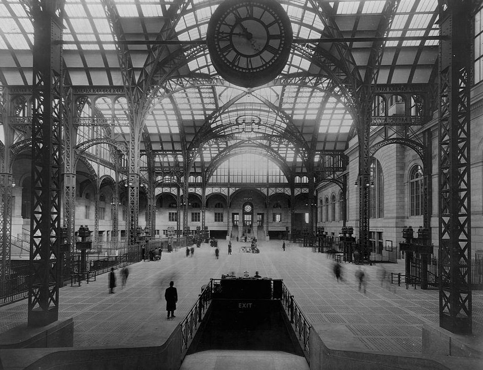 #11 Concourse Level of Pennsylvania Station, New York, 1911