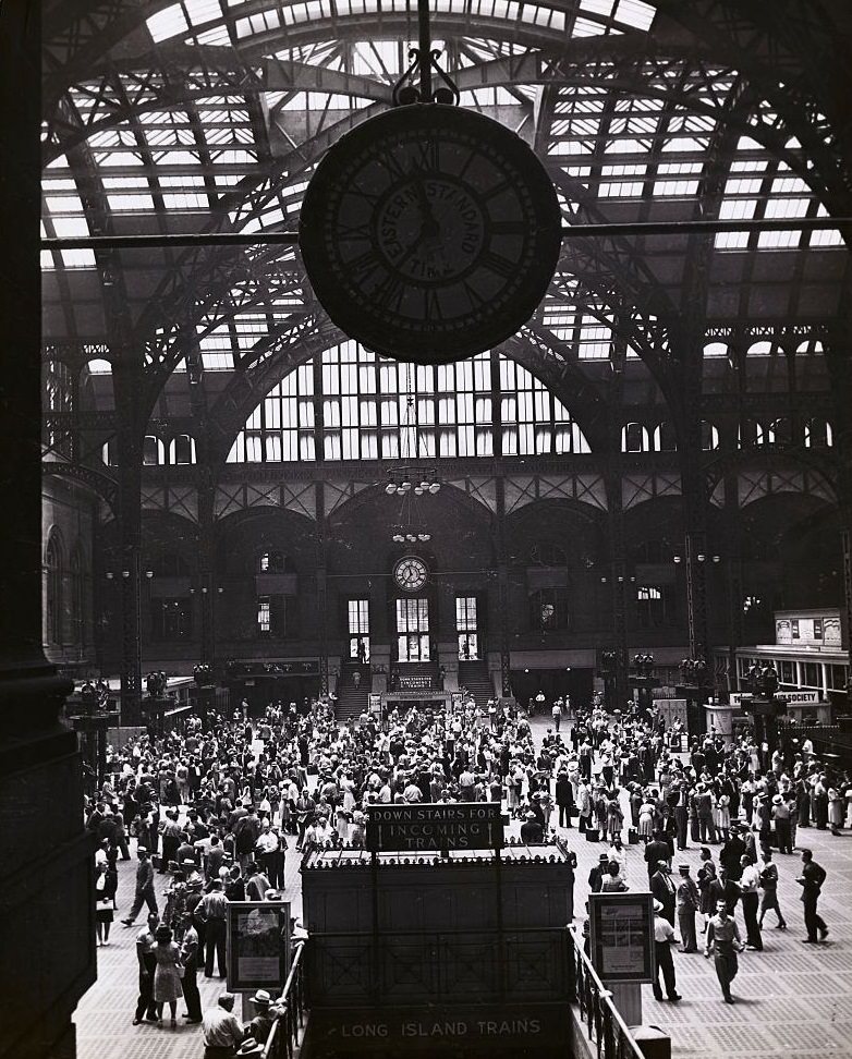#45 Interior View of Pennsylvania Railroad Station
