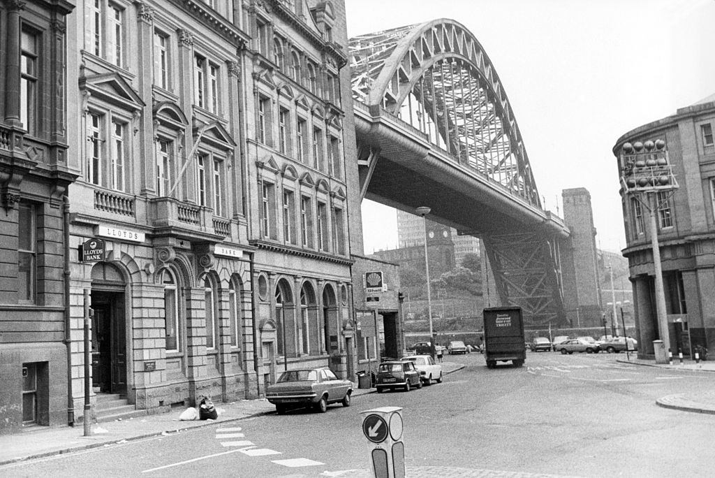 #97 Lloyds Bank on Newcastle Quayside, 9th July 1978.