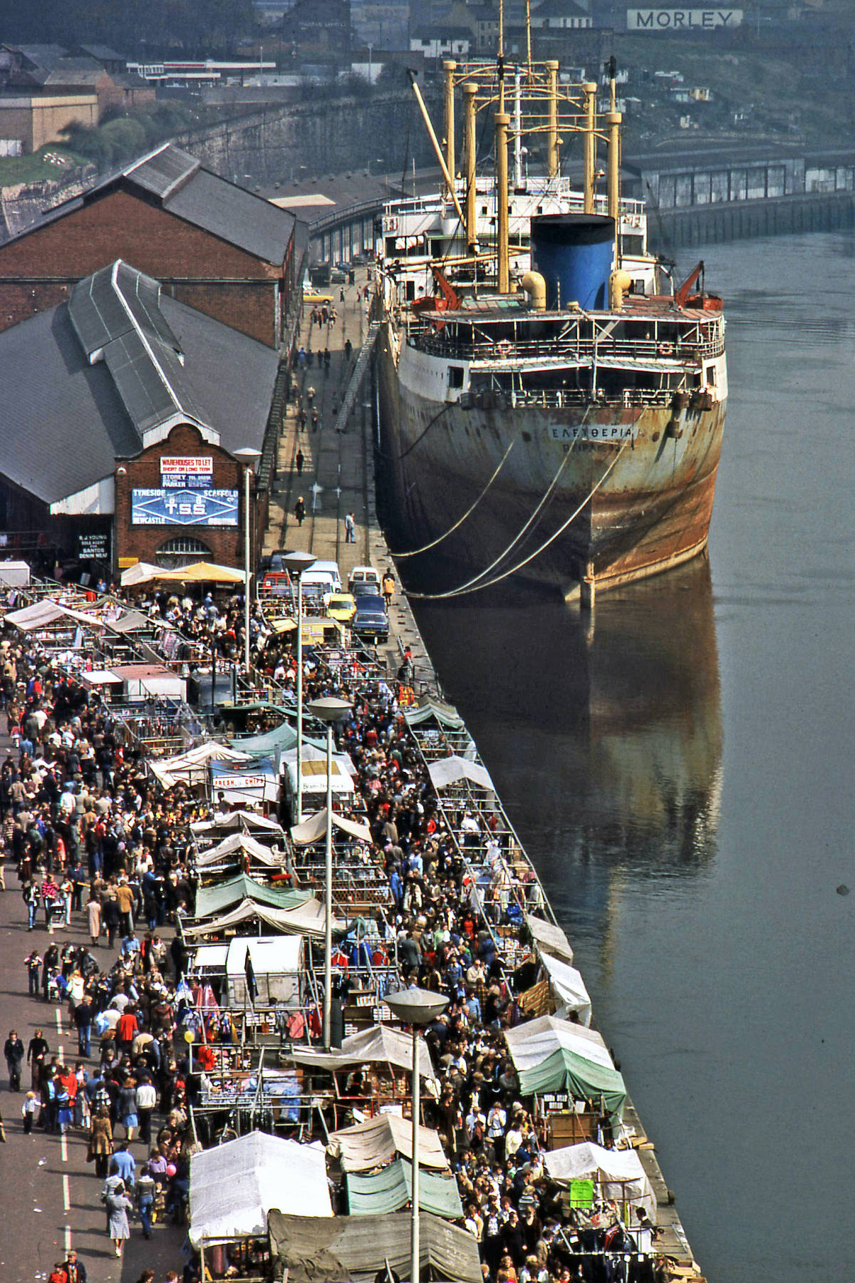 #8 Sunday market on the Quayside in 1978
