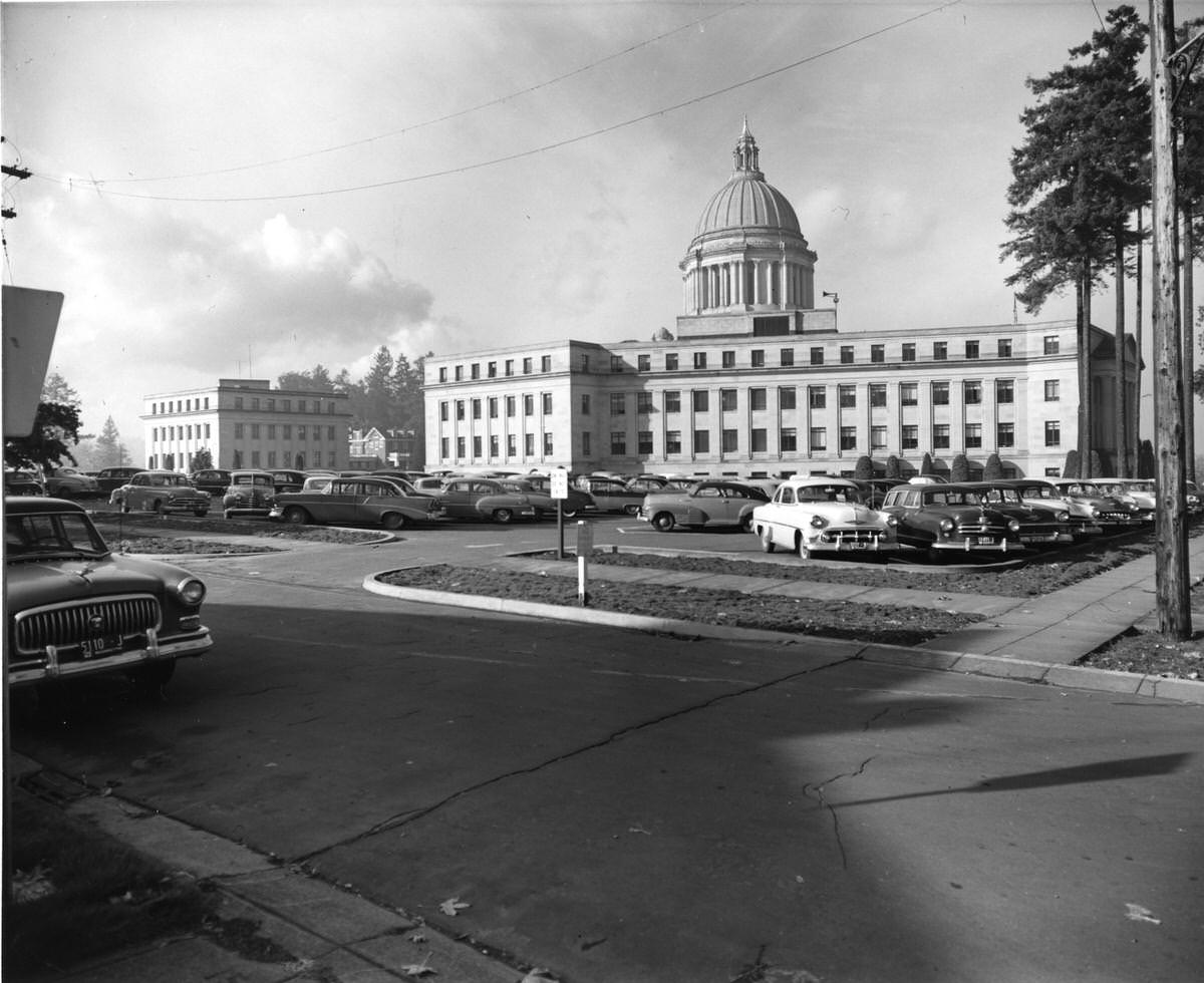 #3 Cherberg and O’Brien buildings, Olympia, 1956