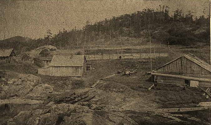 #16 Indian Rancherie on Vancouver Island, ten miles west of Victoria, Sept, 1870