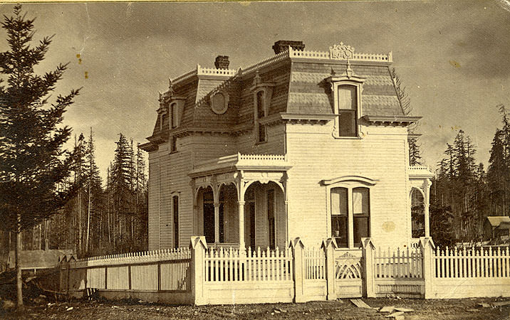 #6 Robert Milroy home, 11th and Capitol (then Main), Olympia, 1881