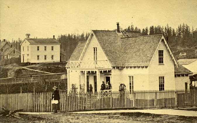 #23 Olympia or Tumwater house, 1880