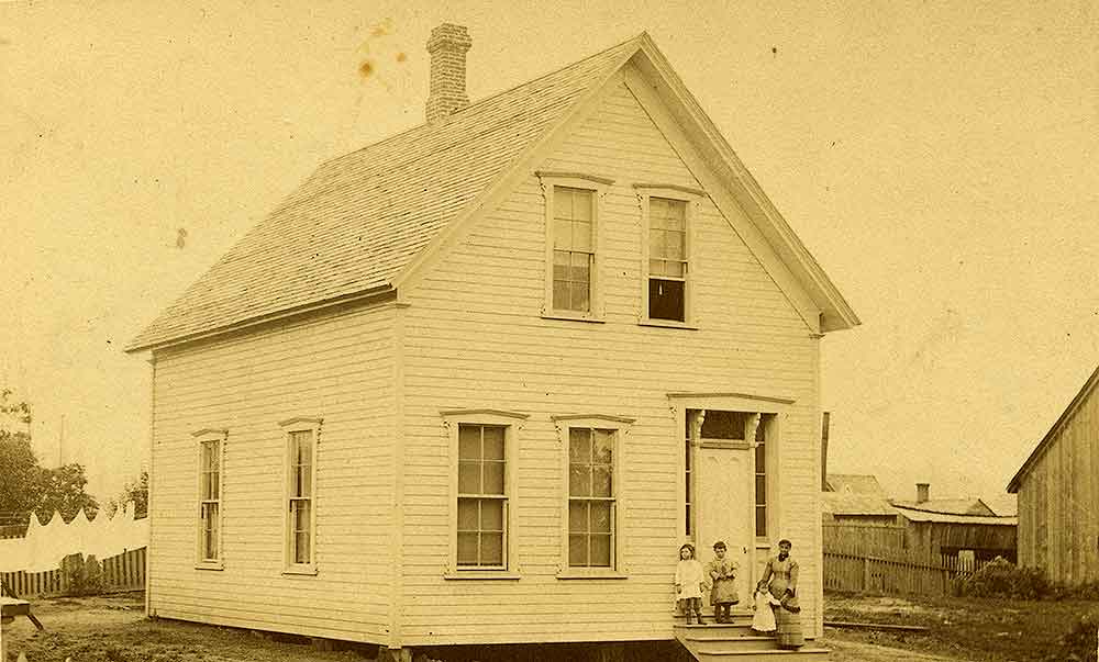 #24 Allen family home in Swantown, Olympia, 1884