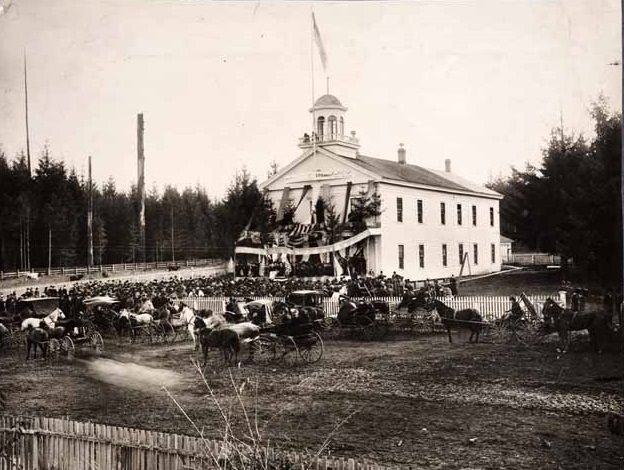#43 Statehood Day in Olympia, on November 18, 1889.