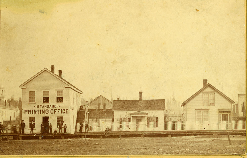#44 Washington Standard Printing Office, Olympia, 1889