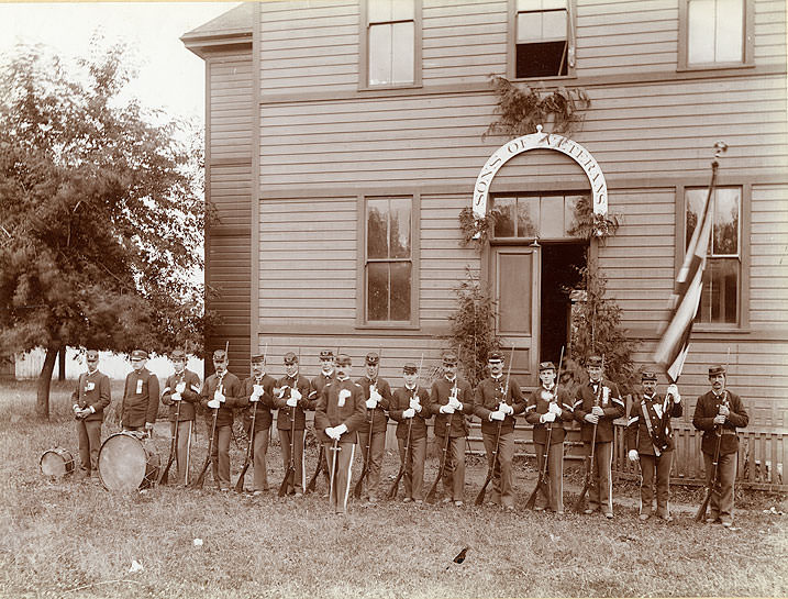 #47 Gathering of Sons of Veterans, Olympia, 1880s