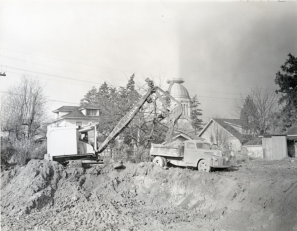 #37 Excavation near Capitol Campus, 1949