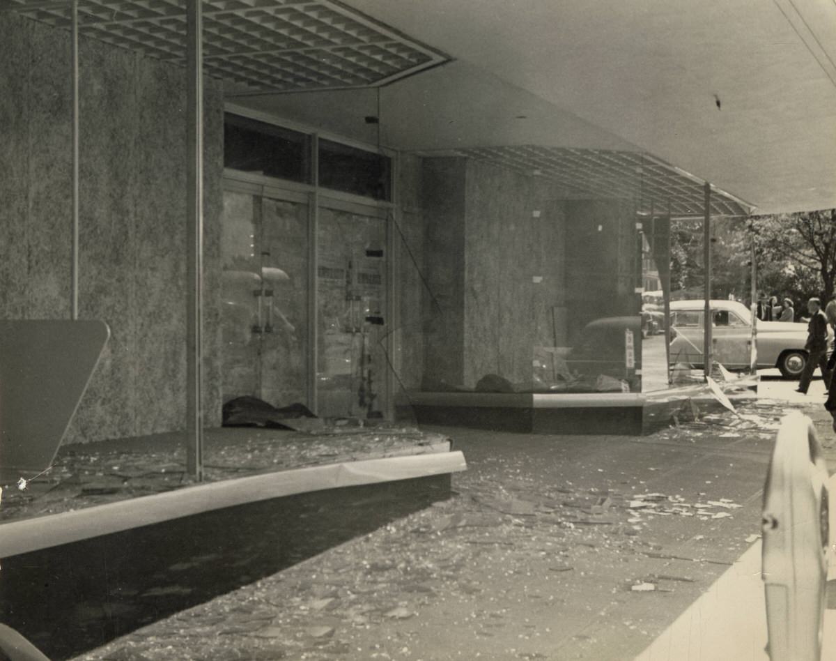 #13 Damage to Miller’s Department store after the Olympia earthquake, 1949