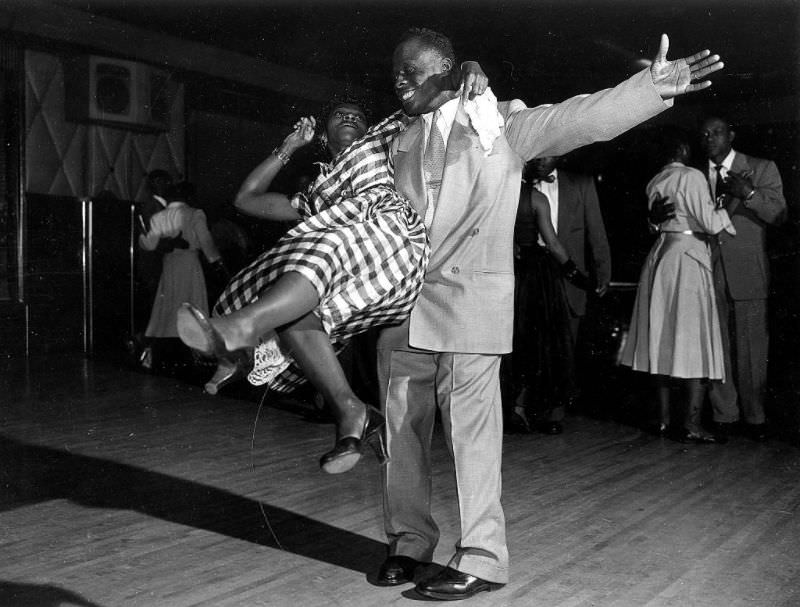 #15 Couple swing dancing, 1947.