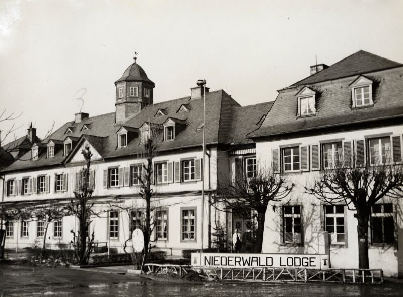 #1 Niederwald Lodge, a rest hotel for allied troops, 1946