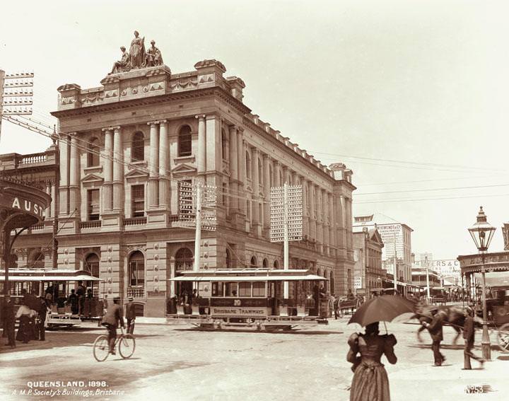 #2 AMP society building, corner Queen and Edward Streets, Brisbane, 1898