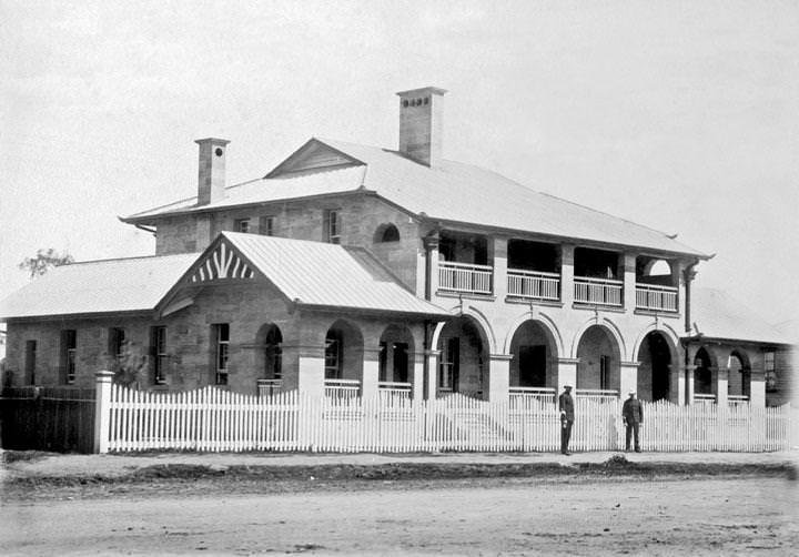 #131 Police Station, Warwick, 1890