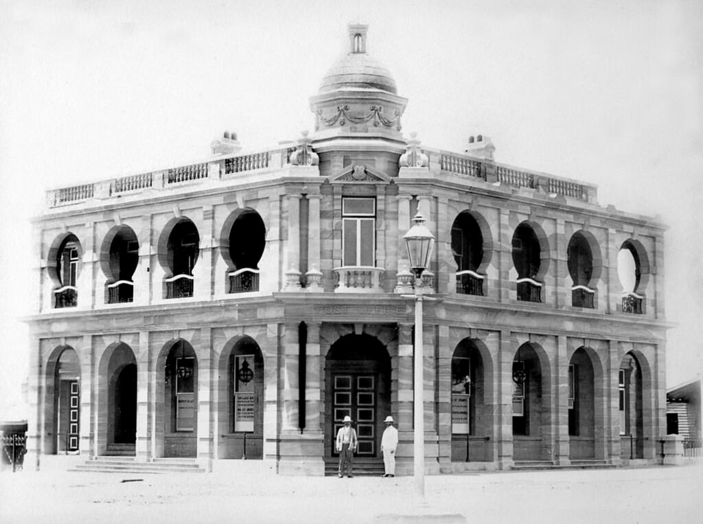 #134 Post and Telegraph Offices, Warwick, 1899