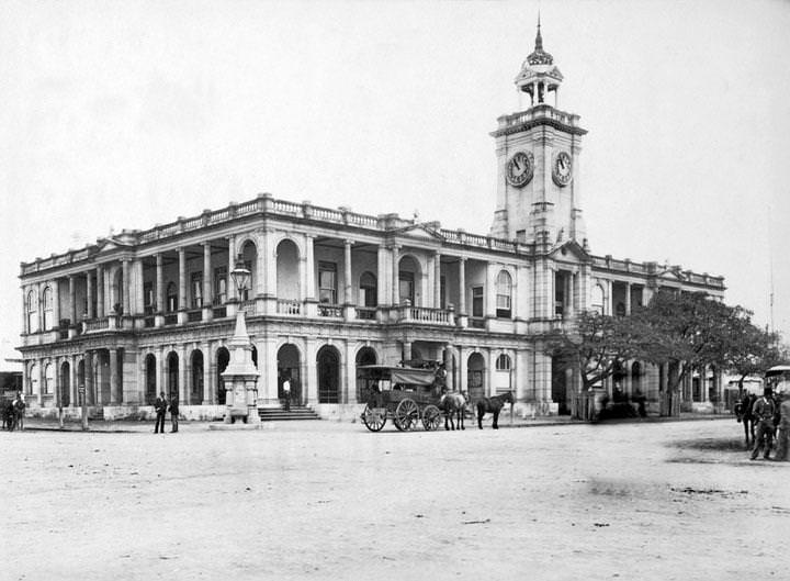 #159 Post and Telegraph Offices, East Street, Rockhampton, 1890