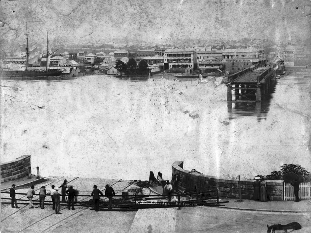 #21 Victoria Bridge, Brisbane, 1893