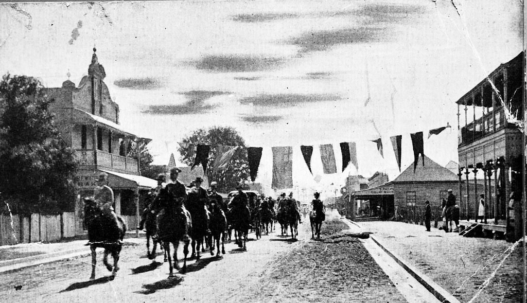 #176 Arrival of Governor at Laidley Day Show