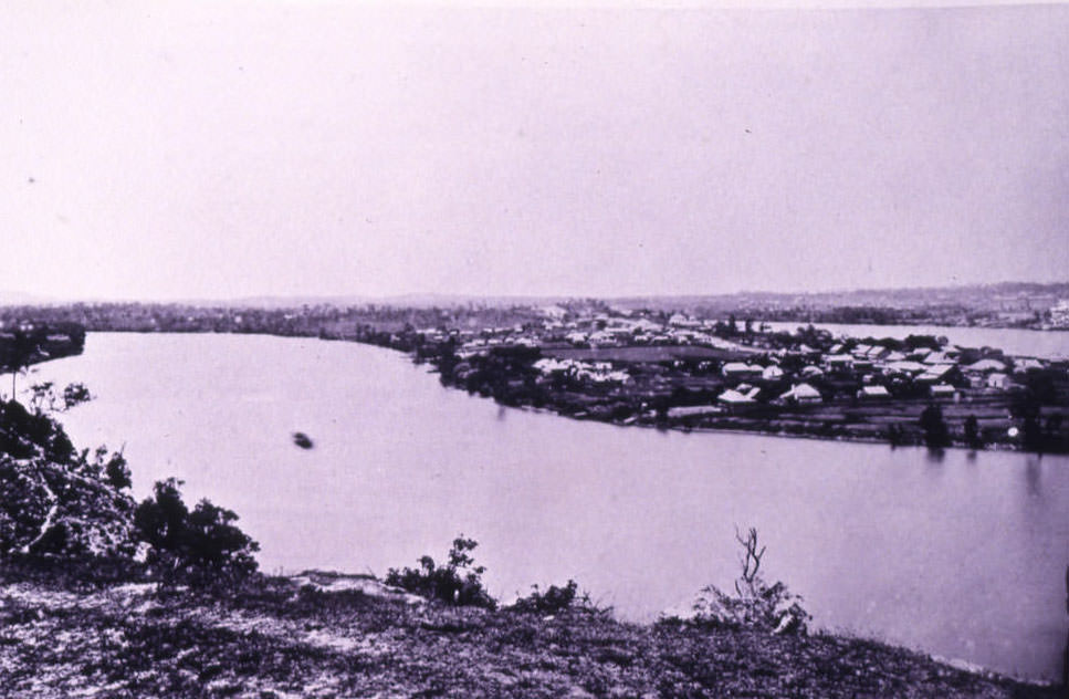 #186 View from Bowen Terrace 1868