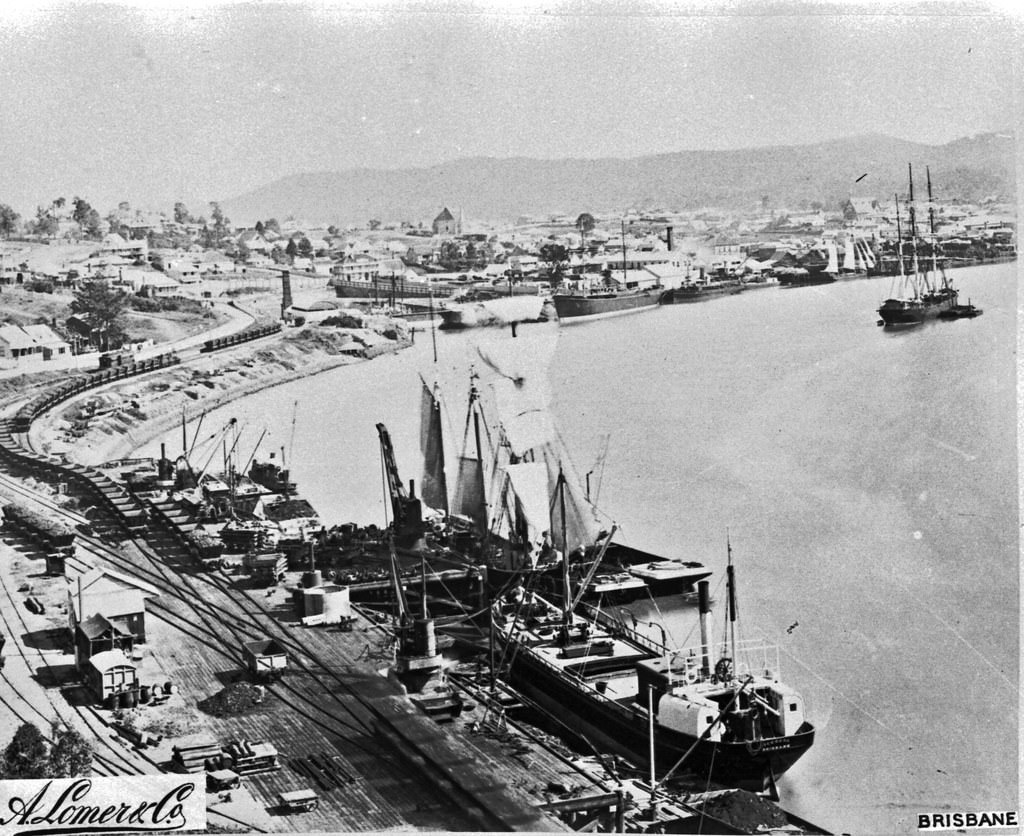 #37 The Brisbane River, 1890s