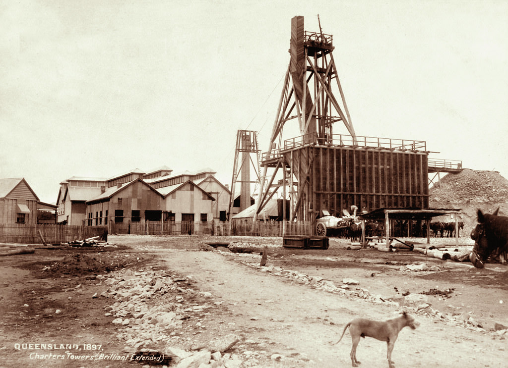 #67 Brilliant Extended Mine, Charters Towers, 1890s