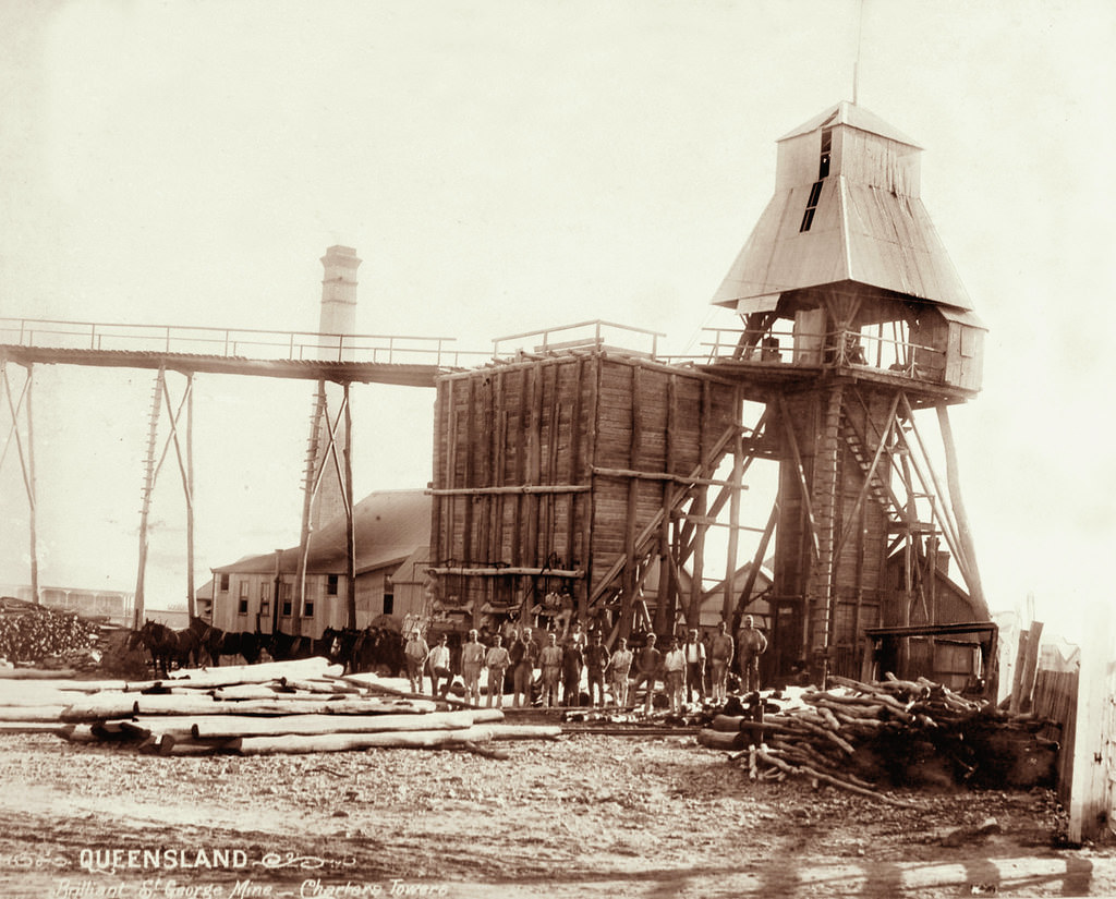 #69 Brilliant St George Mine, Charters Towers, 1897