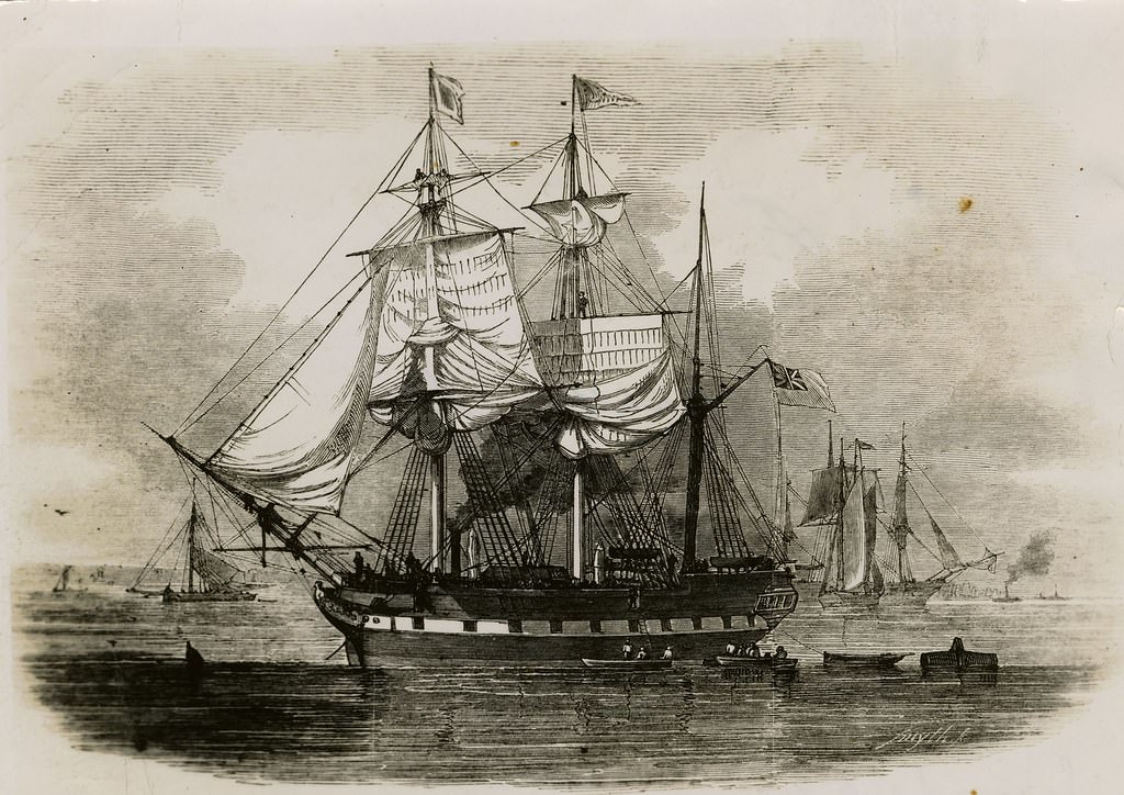#11 ‘Artemisia’ – First Government Sponsored Immigrant Ship.