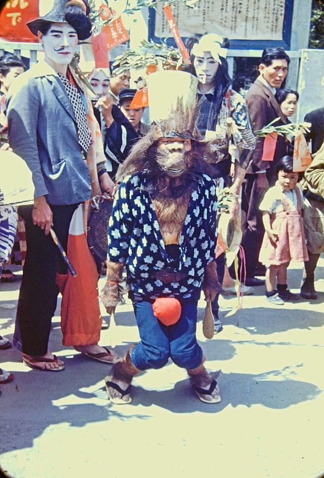 #84 Fukuoka. Boy’s Day Parade, 1950