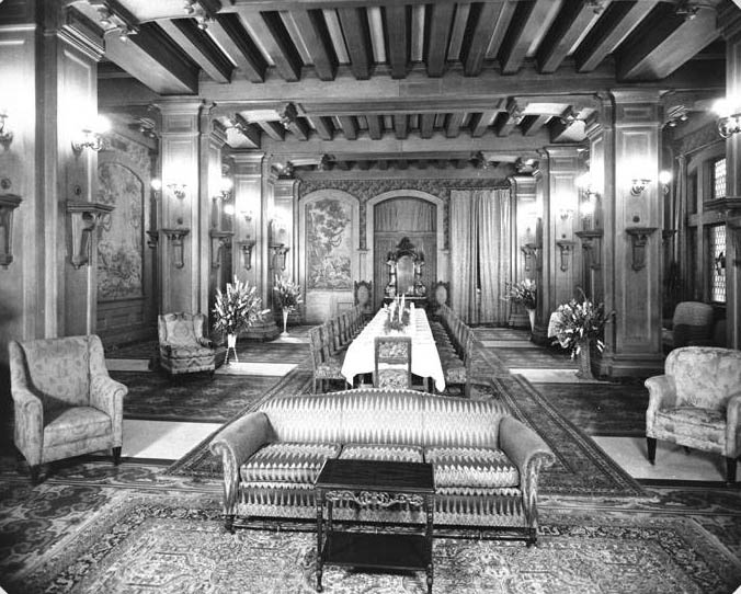 #153 Tapestry Room, St. Anthony Hotel, San Antonio, 1936