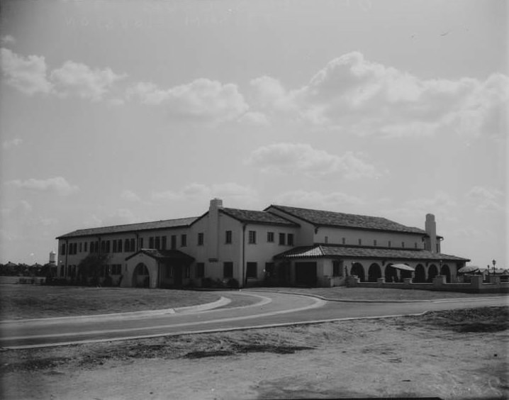 #199 Photograph shows the Officers Club at Fort Sam Houston, 1937