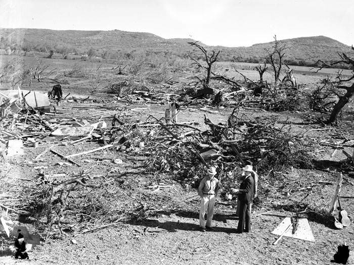 #206 Remains of Q.C. Hodges homestead at Pipe Creek, 1939