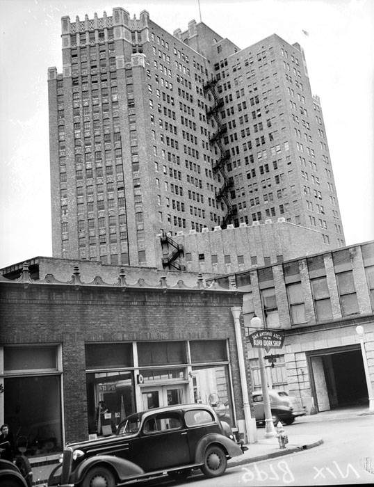 #223 Exterior of the Nix Building (southeast side), 1939