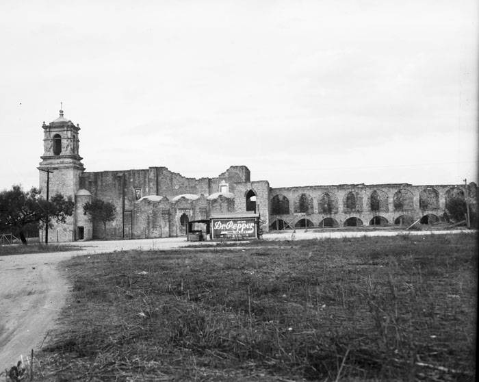 #49 Ruins of church and convento, Mission San Jose, 1931