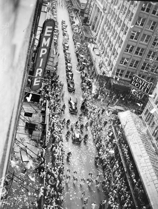 #237 Ticker tape parade for Douglas ”Wrong Way” Corrigan, 1938