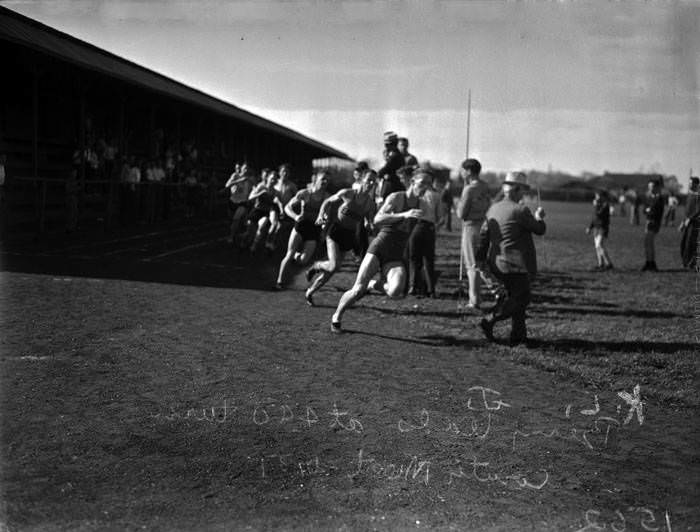 #59 Bexar County track meet at Edison High School, 1937