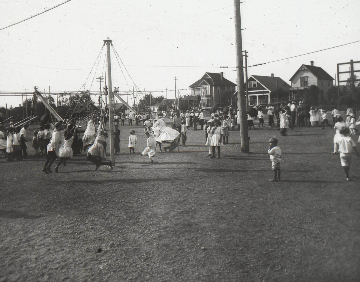 #44 Playground, A. M. Cannon Park, 1910s