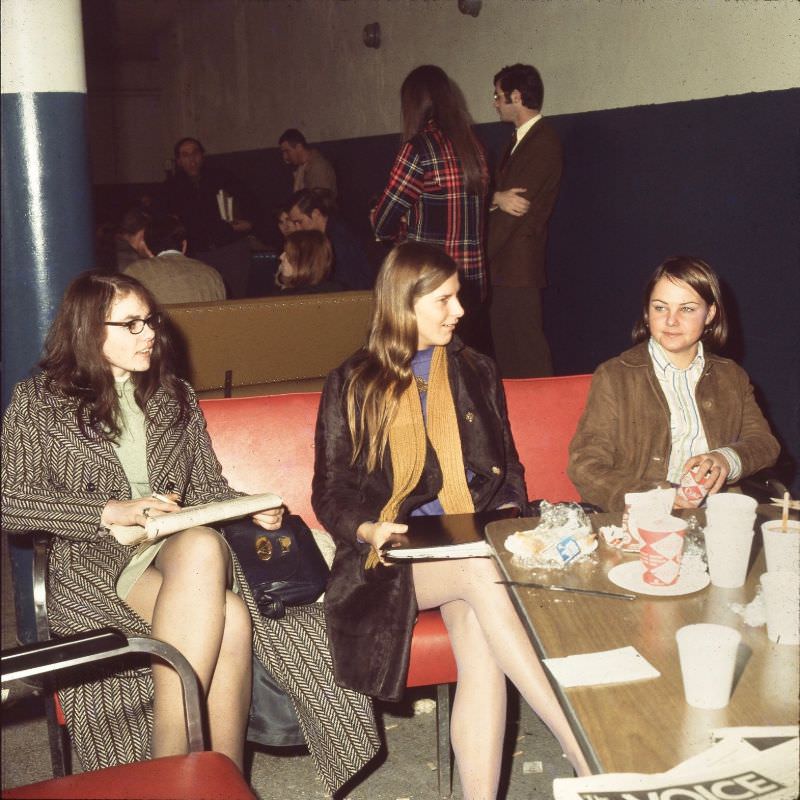 #2 Students in lounge, December 1969