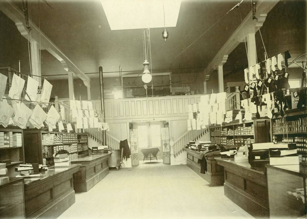 #54 Men’s Department, Harris Dry Goods Store, 1906