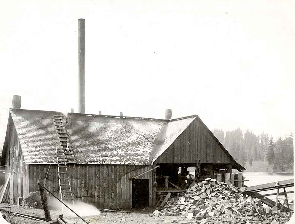 #74 Frank Guslander Mill, Black Lake, Olympia, 1909