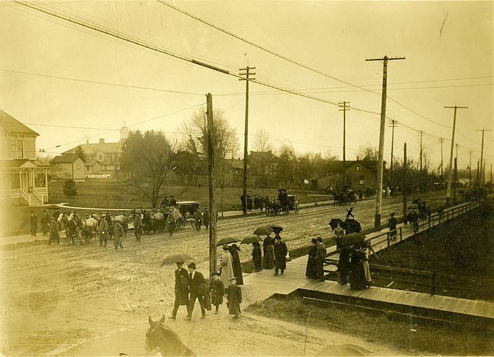 #80 Funeral procession for Governor Samuel G. Cosgrove, 1909