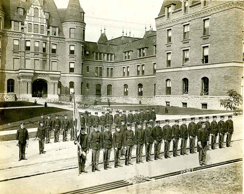 #32 Tacoma High School cadets, 1906