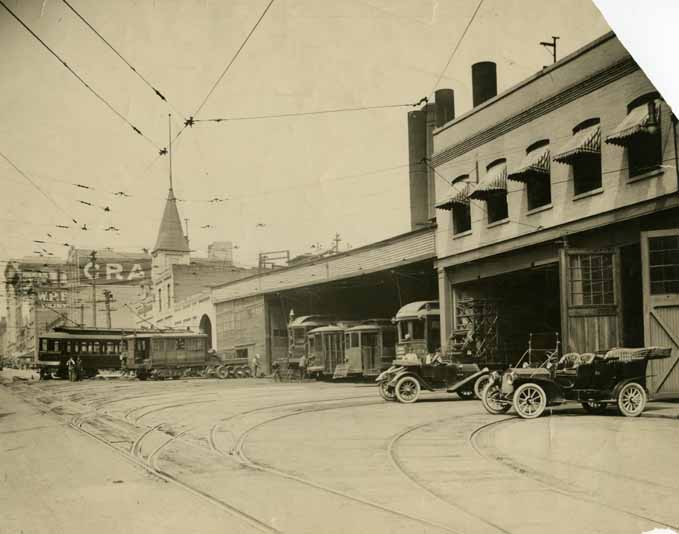 #83 Tacoma Streetcar Barns, 1914