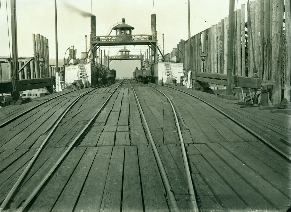 #36 View of the transfer ferry “Tacoma”, 1905