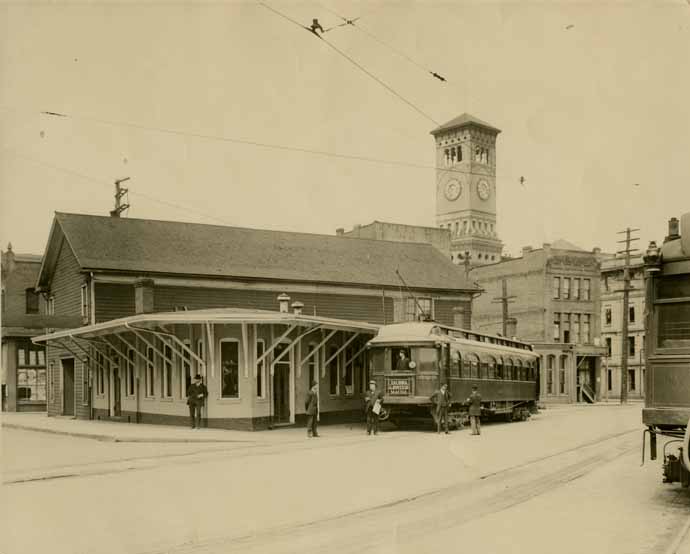 #8 Interurban Train Station, Tacoma, Washington, 1914