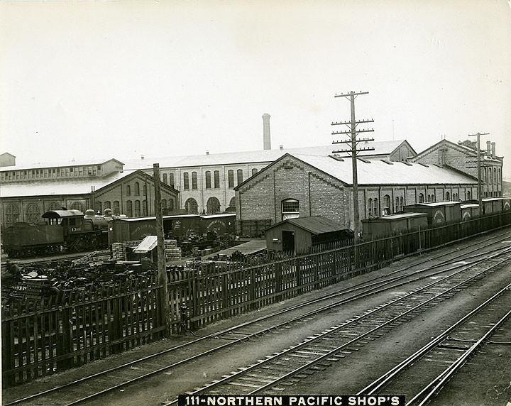 #19 Northern Pacific Shops, Tacoma, 1910