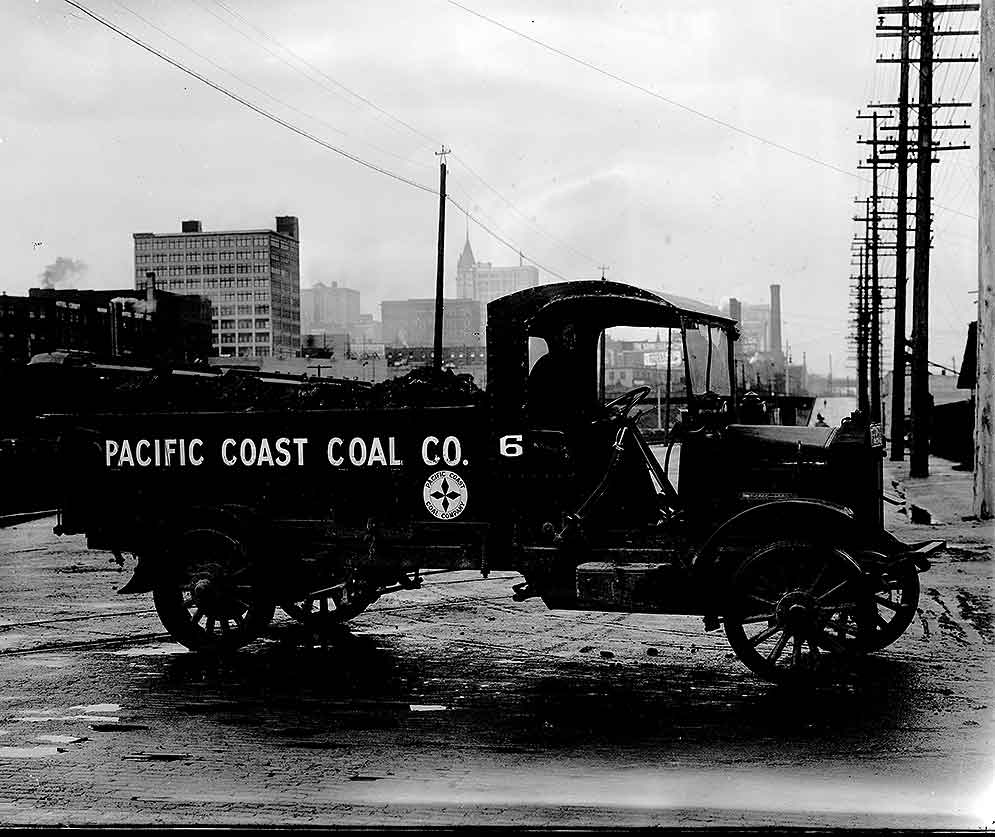 #12 Pacific Coast Coal Company Delivery Truck, Tacoma, 1918