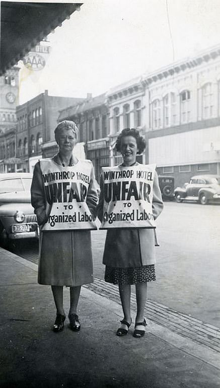#26 Waitress Strike, Winthrop Hotel, Tacoma, 1947